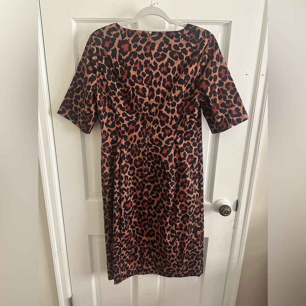 J.Crew Leopard Shift Dress